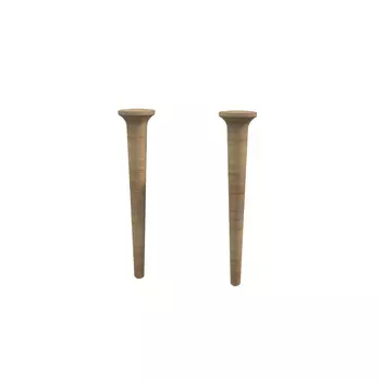 Ножки для шкафчика Cezares IDRA 9 см 40448 Rovere Tabacco