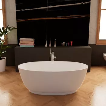 Отдельностоящая ванна Frank 160х80 F6016 белая