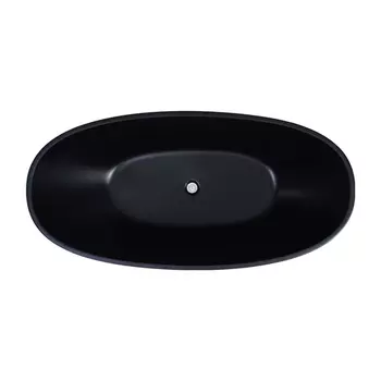 Отдельностоящая ванна Frank 170x81 F6123 Black+Black черная