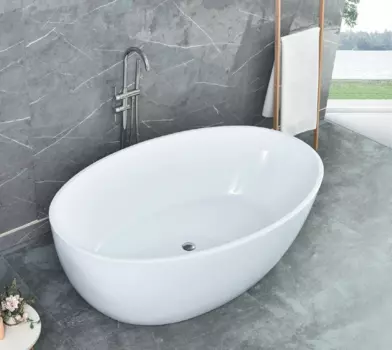 Отдельностоящая ванна Frank 173x103 F6139 белая