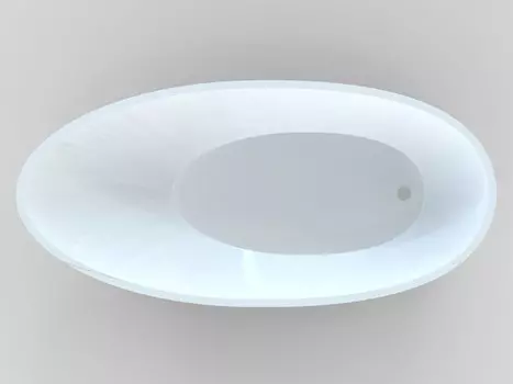 Отдельностоящая ванна Frank 180x85 F6116 White белая