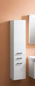 Пенал Aquaton Америна 34 белый, с корзиной для белья