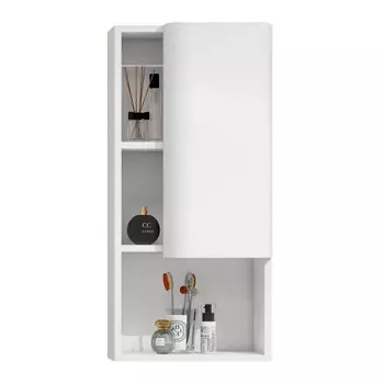 Пенал Black&White 42 см U925.SC900 матовый молочный белый