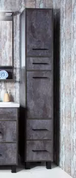 Пенал Бриклаер Чили цемент (с корзиной) универсальный