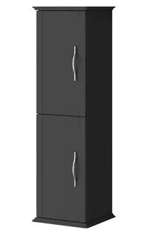Пенал Cezares Tiffany 34 см 54964 подвесной, Nero grafite