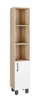 Пенал Grossman Флай 303001 правый, дуб сонома, белый