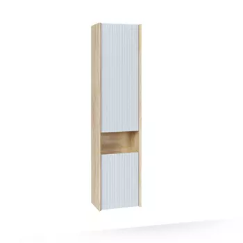 Пенал Jorno TOSSONY 33 см Toss.04.140/P/SS-W/JR сонома светлая, белый