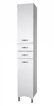 Пенал Misty Дрея 35 см Э-Дре05035-01СЛ напольный, белый