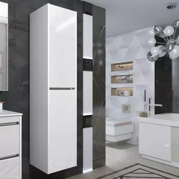 Пенал Opadiris Фреш 35 см 00-00007082 подвесной, белый