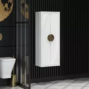 Пенал Opadiris Ибица 00-00003630 белый/золото