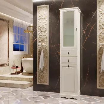 Пенал Opadiris Риспекто 43 см 00-00005837 слоновая кость правый