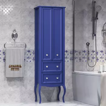 Пенал Opadiris Валери 56 см 00-00007339 напольный, белый