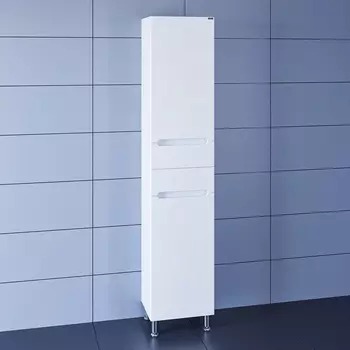 Пенал СанТа Лондон 40 см 524003 напольный, белый