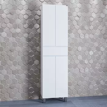 Пенал СанТа Марс 50 см 700249 напольный, белый