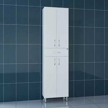 Пенал СанТа Стандарт 50 см 501013 напольный, белый