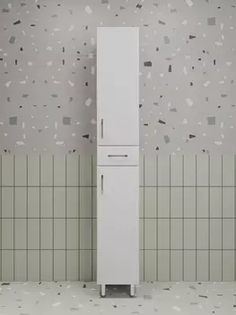 Пенал Style Line Эко Стандарт 30 см ЛС-00002328 напольный, белый