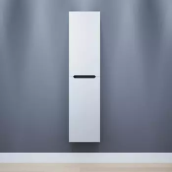 Пенал Uperwood Tanos 33 см, подвесной, белый, графит, универсальный