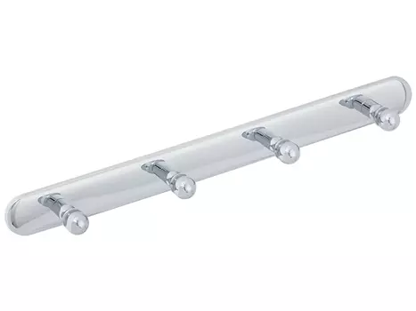 Перекладина с 4-мя крючками Veragio Gialetta 32 см VR.GIL-6437.CR хром