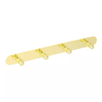 Перекладина с 4-мя крючками Veragio Gialetta 32 см VR.GIL-6437.DO золото