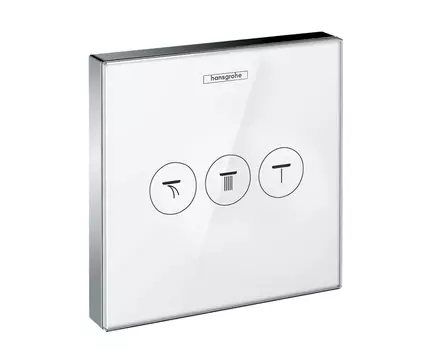 переключатель Hansgrohe Select glass Trio/Quattro 15736400