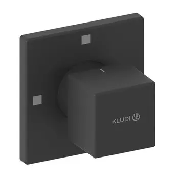 Переключатель на 3 положения Kludi Decus 548463975 черный матовый