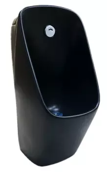 Писсуар настенный SantiLine SL-6004MB черный матовый