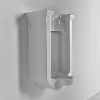 Писсуар подвесной Kerasan Waldorf 44 см 413001 белый с сифоном