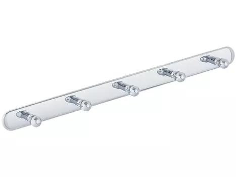 Планка с 5-ю крючками Veragio Gialetta 40 см VR.GIL-6438.CR хром