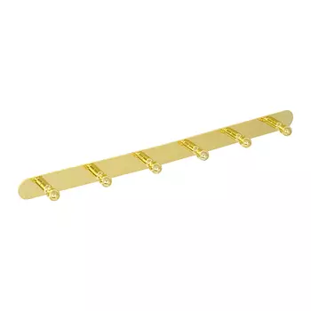 Планка с 6-ю крючками Veragio Gialetta 48 см VR.GIL-6439.DO золото