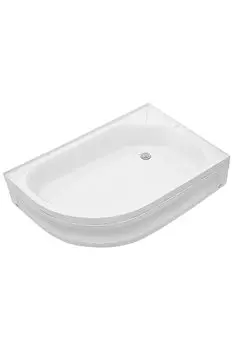 Поддон душевой асимметричный Wemor 110/80/24 R