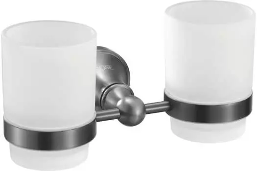 Подстаканник двойной Rose RG1922T подвесной, сталь