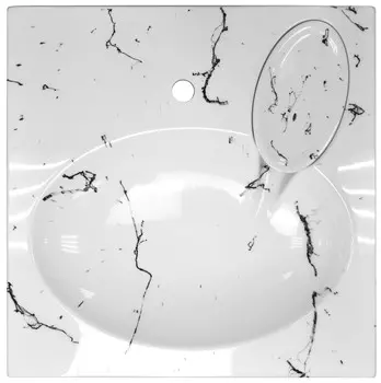 Подвесная раковина Azario Carmen 61 см CS00078503 белая