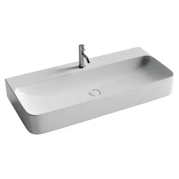 Раковина подвесная Ceramica Nova Aura 102 см CN2007 белая