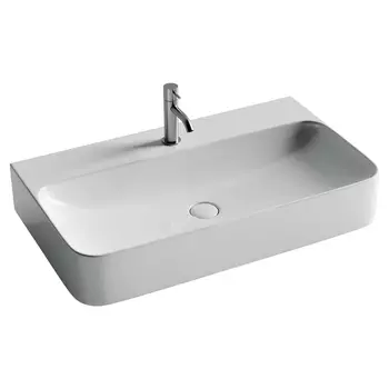 Раковина подвесная Ceramica Nova Aura 82 см CN2006 белая