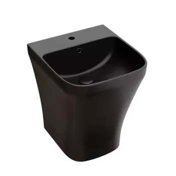 Раковина подвесная Ceramica Nova Dion 37 см CN6067MB черная матовая