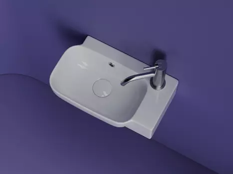 Раковина подвесная Ceramica Nova Element 40 см CN6074L белая