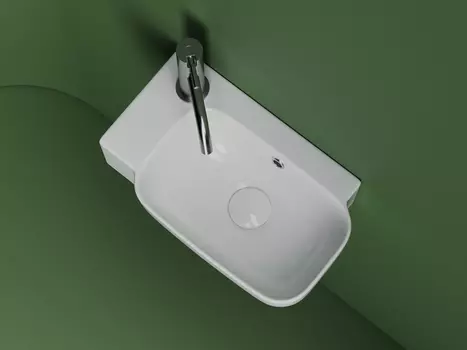 Раковина подвесная Ceramica Nova Element 40 см CN6074R белая