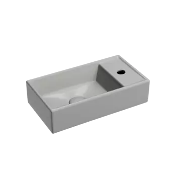 Раковина подвесная Ceramica Nova Element 41 см CN6051LMH серая матовая