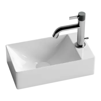 Подвесная раковина Sancos Element 38 см CN5007 белая