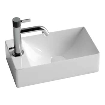 Подвесная раковина Sancos Element 38 см CN5008 белая