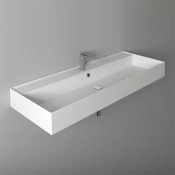 Подвесная раковина Simas Agile 121 см AG121 bi*1 белая