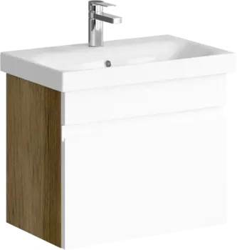 Подвесная тумба под раковину Aqwella Smart SRT0106DB