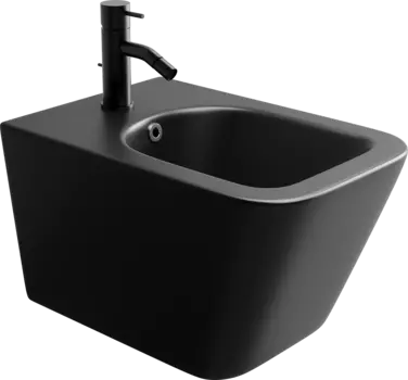 Биде подвесное Ceramica Nova Metric CN3008MB черное матовое