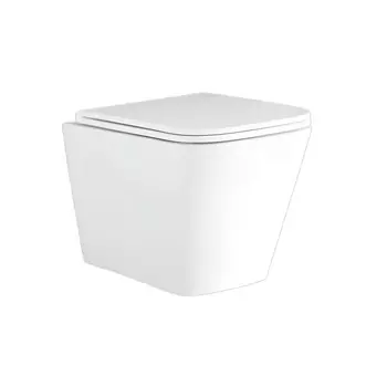 Подвесной унитаз Aquatek Дельта AQ1911-00 безободковый, с крышкой микролифт, белый