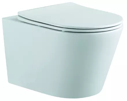 Подвесной унитаз Aquatek Вега AQ1905-00 36 см, белый, с крышкой микролифт