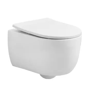 Подвесной унитаз Art-Max Bologna AM211CHR безободковый, белый