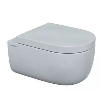 Подвесной унитаз Berges Ego 082124 белый, с крышкой микролифт
