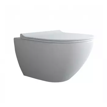 Подвесной унитаз Berges Puma 082131 белый, с крышкой микролифт