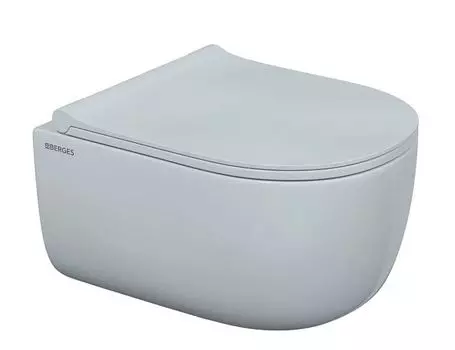 Подвесной унитаз Berges Strati 082132 белый, с сиденьем микролифт