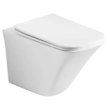 Унитаз подвесной Ceramica Nova Mono CN1902 с сиденьем микролифт, белый